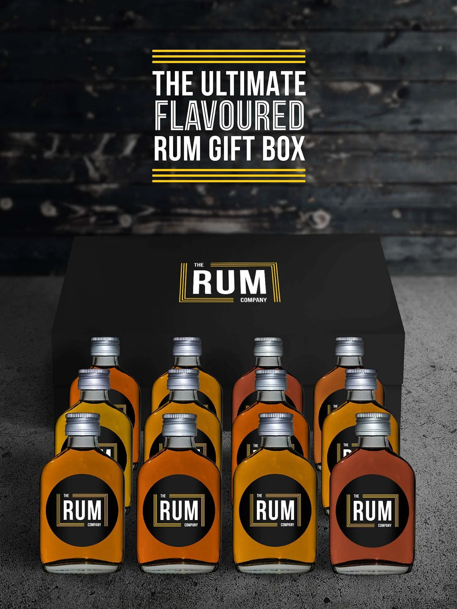 The Ultimate Flavoured Rum Gift Box (12x50ml) — The Rum Company